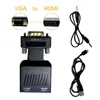 Beslink VGA to HDMI Converter Adapter with 3.5mm audio cable for PC DVD to HDTV Projecteor