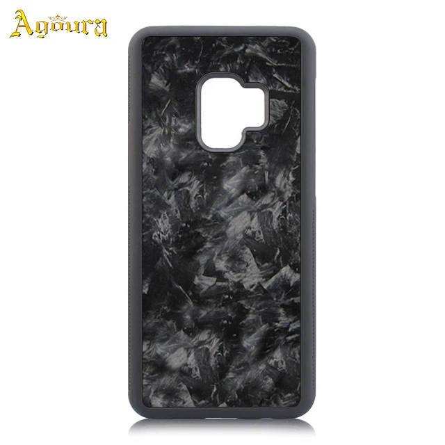 

High quality carbon fiber case tpu+pc cover for Samsung S9plus, Black