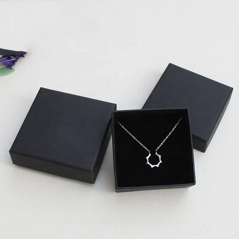 
New Luxury Handmade Cardboard Fashion Custom Logo Printed Jewelry Packaging Box 