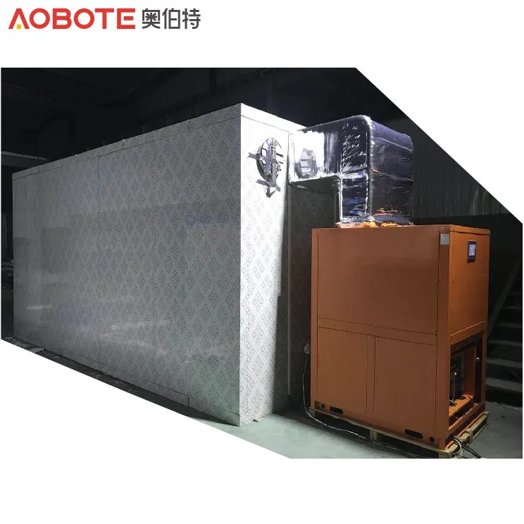 
Heating cooling and dehumidifier of flowers food drying machine 