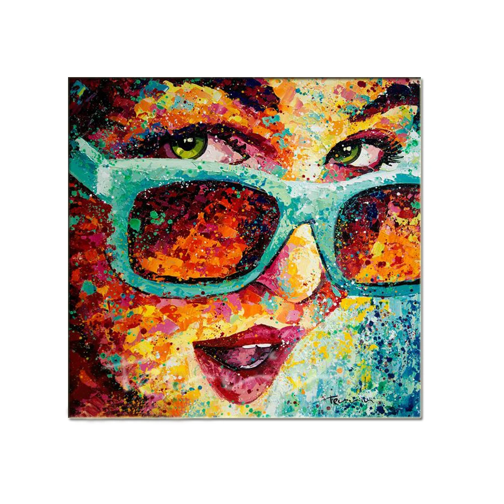 
Wall art modern handmade pop art canvas wall decor wall painting 