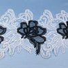 Factory direct sale eyelash french lace trim decorative lace trimming border