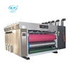 Flexo printing machine price lead edge 2 color die cutter stacker two colour printer slotter