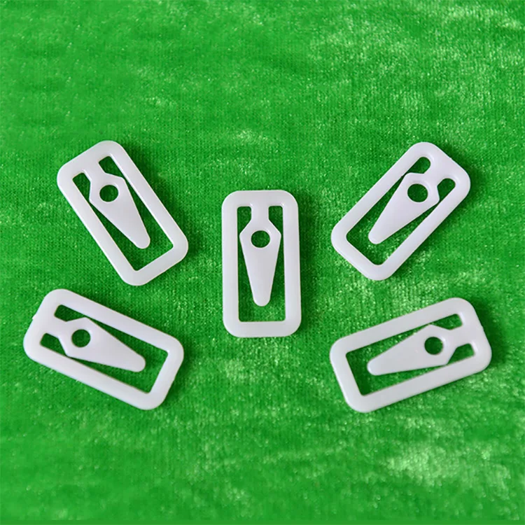 
Manufacturers wholesale PP shirt clip transparent plastic clip PS white packing accessories shirt back clip  (62052807134)