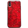 Crack Epoxy Phone Case Gold Foil Soft Edge Cell Phone Case for IphoneXs Max