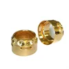 Custom CNC mechanical hollow brass rod processing