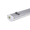 SMD 2835 warehouse 40W led linear vapor tight fixture PC diffuser ceiling mounted LED DLC IP65 waterproof lighting fixture