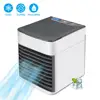 Arcti Air Cooler Portable Mini Desk Fan humidifier Personal Space Cooler with 7 Colors Led