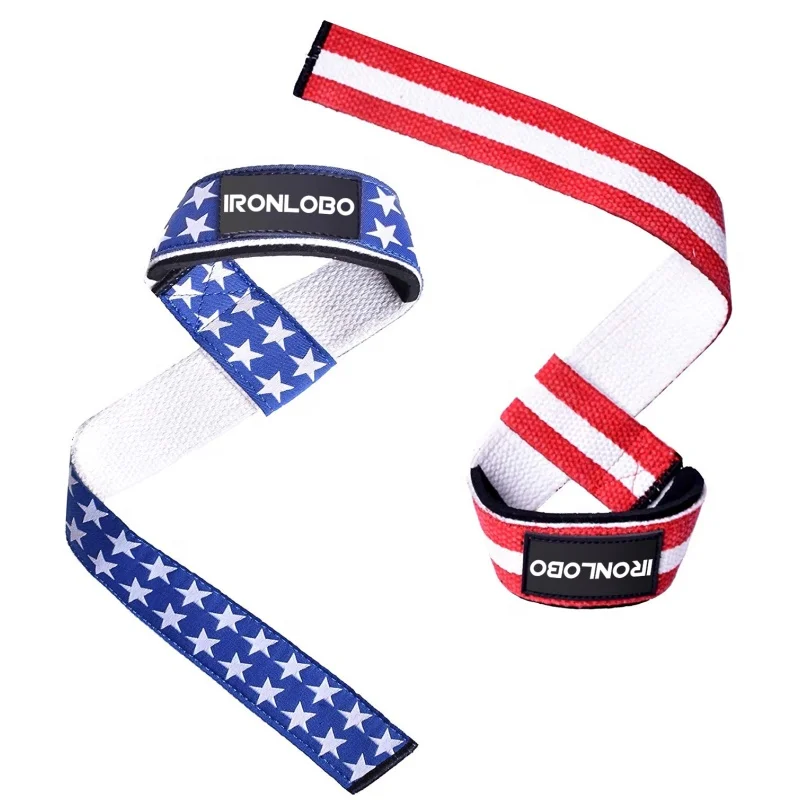 

Custom Wrist Gym Weight lifting Straps for Men Women, Black/blue/pink/green;custom colors