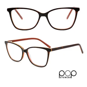High quality optical eyewear custom acetate optical frames eyeglasses glasses for mens and women