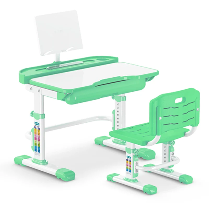 
M7P Learning kids furniture set adjustable children table and chair set 