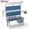 Detall-metal can industrial heavy duty workbench Steel Welding Working table