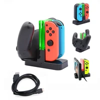 

Controller Charger for Nintendo Switch Charging Dock Stand Station for Switch Joy-con and Pro Controller with Charging Cable
