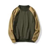 

manufactures sweatshirt plain custom two tone hoodies fleece wholesale crewneck sweatshirt