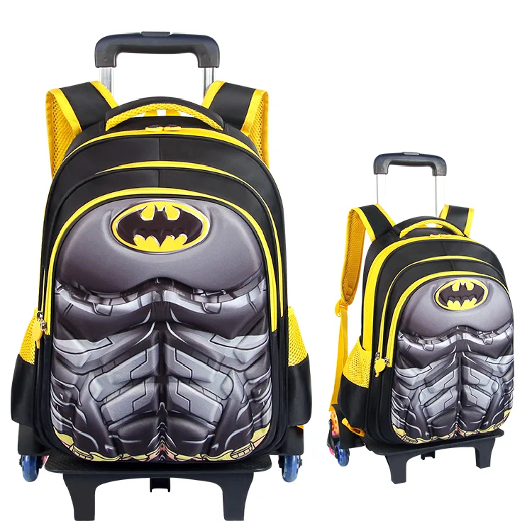 

Trolley Backpack New Design Detachable Kid Trolley School Bag for boys