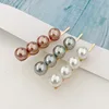 korean large pearl hair pin bridal hair accessories jewelry hair clip with pearl(EJ1568)
