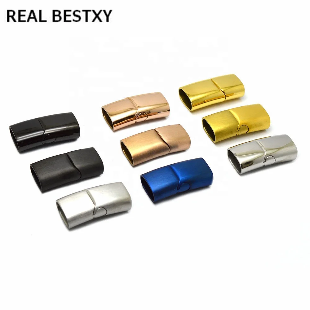 

custom logo hole size:12*6mm magnetic Clasps Hook Magnet Buckle Connectors Clasp For Bracelet Necklace DIY Jewelry Making Craft, As in picture or other colors customized