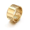 DIY studio rings for women single stone rings for men hip hop rings cheap price