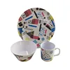 2019 new tableware factory direct sale dinner set melamine dinnerware