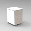 Modern design office furniture 3 drawer mobile pedestal file cabinet