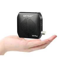 

Best selling SKYSAT V9 PLUS super mini HD satellite tv receiver support CS cccam newcamd Powervu biss