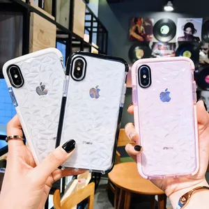 Bling Diamond Silicone Phone Case iPhone XR XS Max