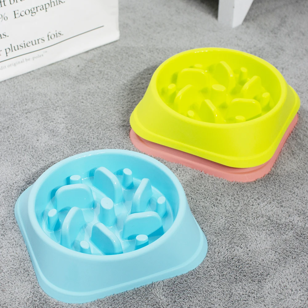 Attractive Fun Slow Feeding Eating Dog Bowl for Chew Proof