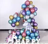 12 inch Assorted Colors Custom Metal matte Balloons, Birthday Baby shower Christmas Bachelorette Weeding Party Supplies Decor