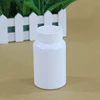 200ml Pop Top Child Proof Opaque Prviate Capsule Container Blue Flat Hemp Bulk Pill Bottle With Pressure Safty Seal
