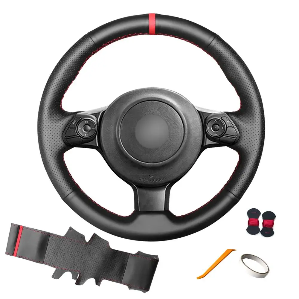 

Custom Hand Sewing Artificial Leather Steering Wheel Cover for Toyota 86 GT86 Subaru BRZ