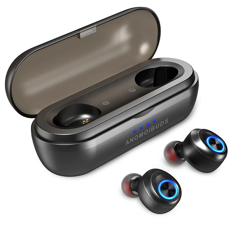 

Bluetooth 5.0 True Wireless Earbuds Hi-Fi sound long Playtime IPX7 Waterproof Stereo Sound Dual Microphone earbuds, N/a