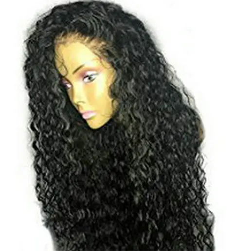 

BrazIlian human hair 360 lace frontal wigs 130% density curly cheap lace front wig glueless