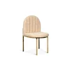 new design home furniture Dining Chair in Channel Tufted Velvet