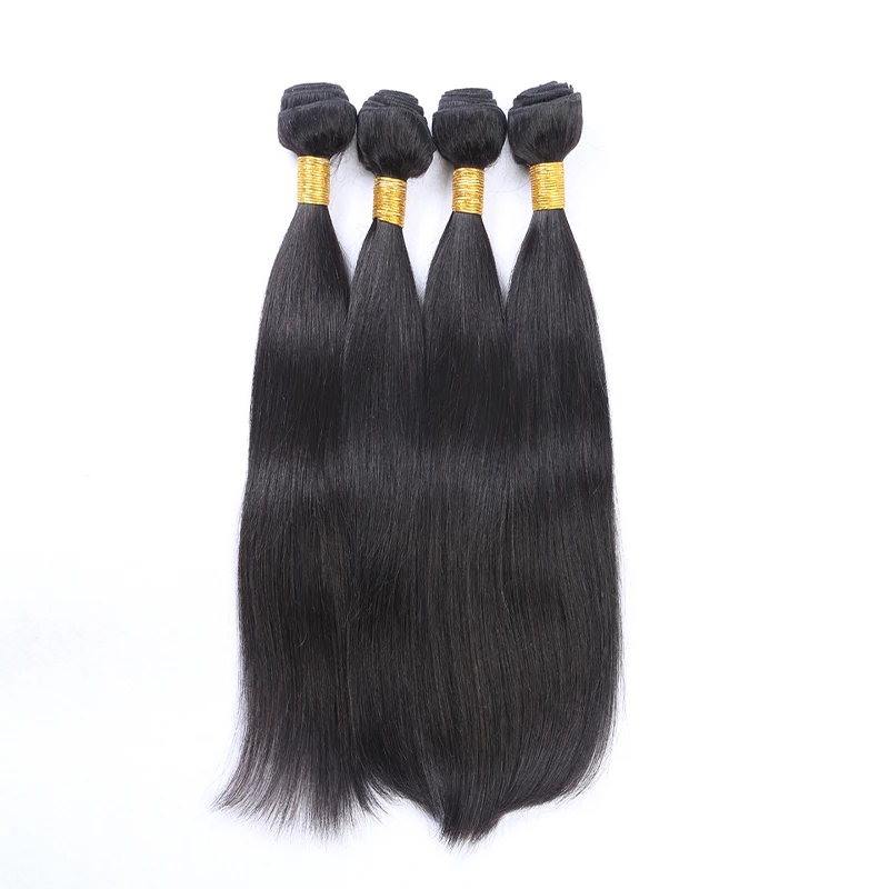 

Free Sample Virgin Brazilian Human Hair Weave Bundles Vendors With Closure Hair, Unprocessed natural color