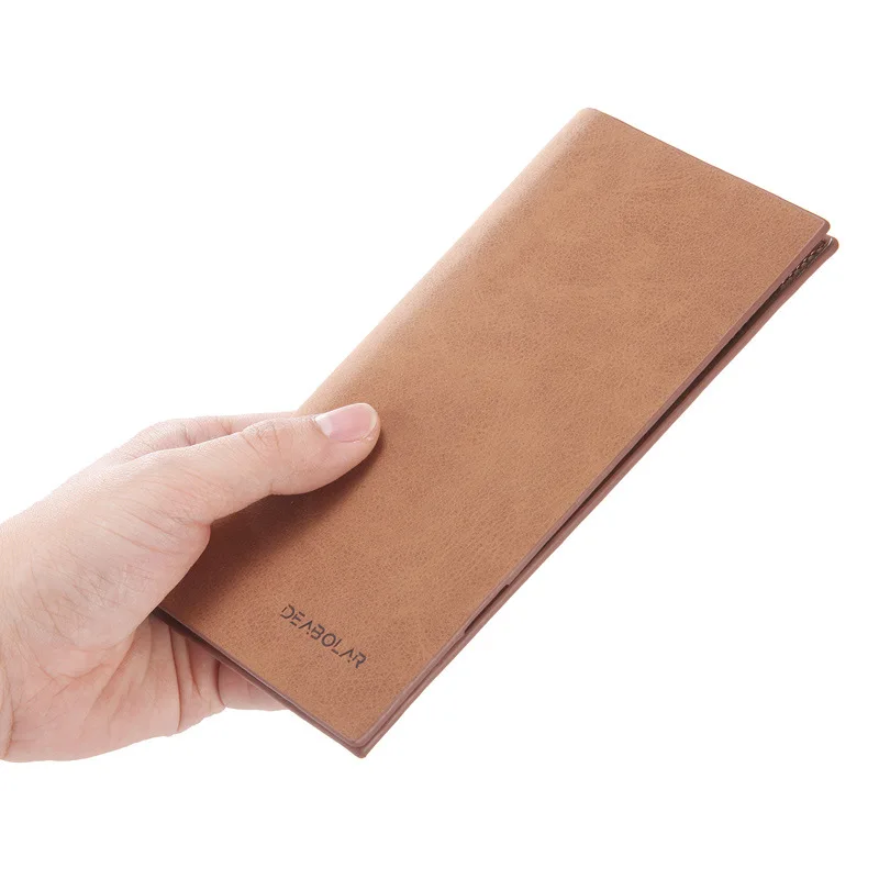 

YS-W031 Yasoomade 2021 Ultra thin long wallet women clutch hand bags with leather wallet for man