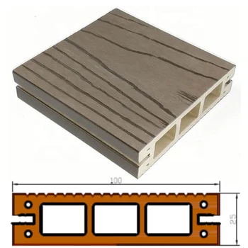 
ASA - PVCWearability Wood Plastic Composite WPC Flooring 
