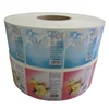 High Quality Waterproof Customized Self Adhesive Full Color White Polypropylene Label Printer For Plastic Bottle