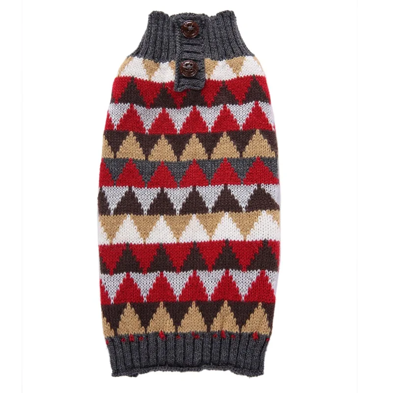 

KR238 Fashion warm knitted sweaters for big dogs, As photo
