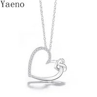 

Fine Jewelry 925 Silver Double Heart Pendant