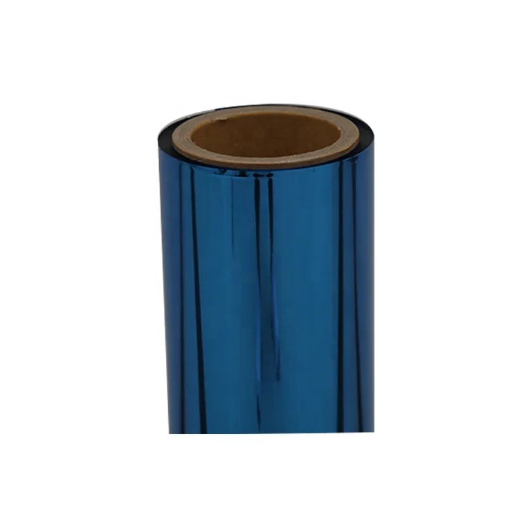 
2019 Top selling azure color biaxially oriented polypropylene film 