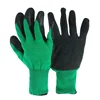 Max Grip Working Safety Repair Builder Nylon Crinkle Latex Coated Palm Rubber Garden Gloves
