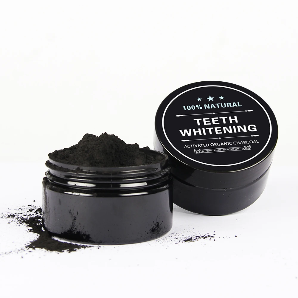 

Private Label Natural Fine Mint Flavor Coconut Activated Charcoal Food Grade Teeth Whitening Coal powder, Black