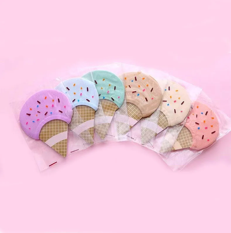 

Gift packaging summer thin cute ice-cream socks, As picture