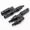 1Pair x Multi T Branch MC4 Connector for solar panel parallel connection branch two pv module panel connect solar system