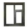 3D Wood Grain Transfer Printing Aluminum Casement Frame Windows