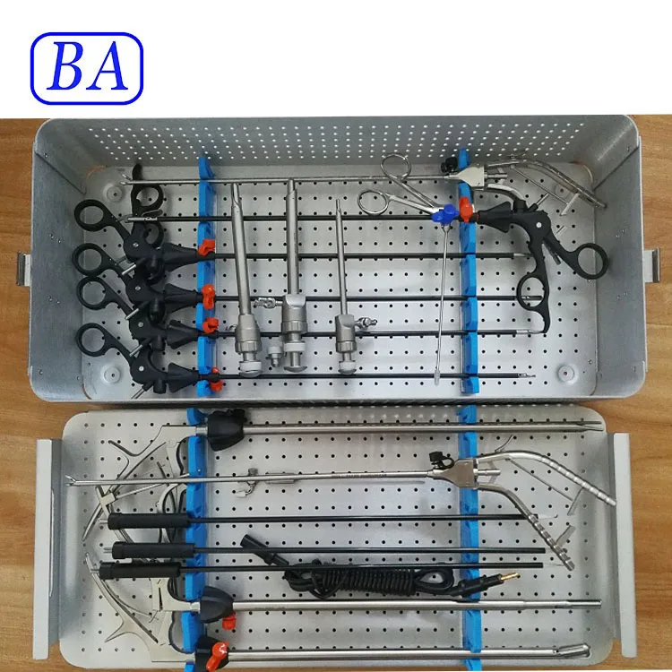 
German quality autoclavable surgical laparoscopic instruments set 