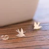 Bird Shaped Earrings Studs Pretty Earrings New Fashion Earrings