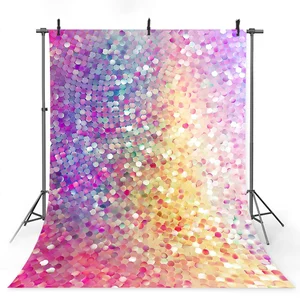 Colourful Bokeh Glitter Photography Backdrop