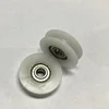 4x26x6mm 624zz Sliding door rollers window U groove roller bearing