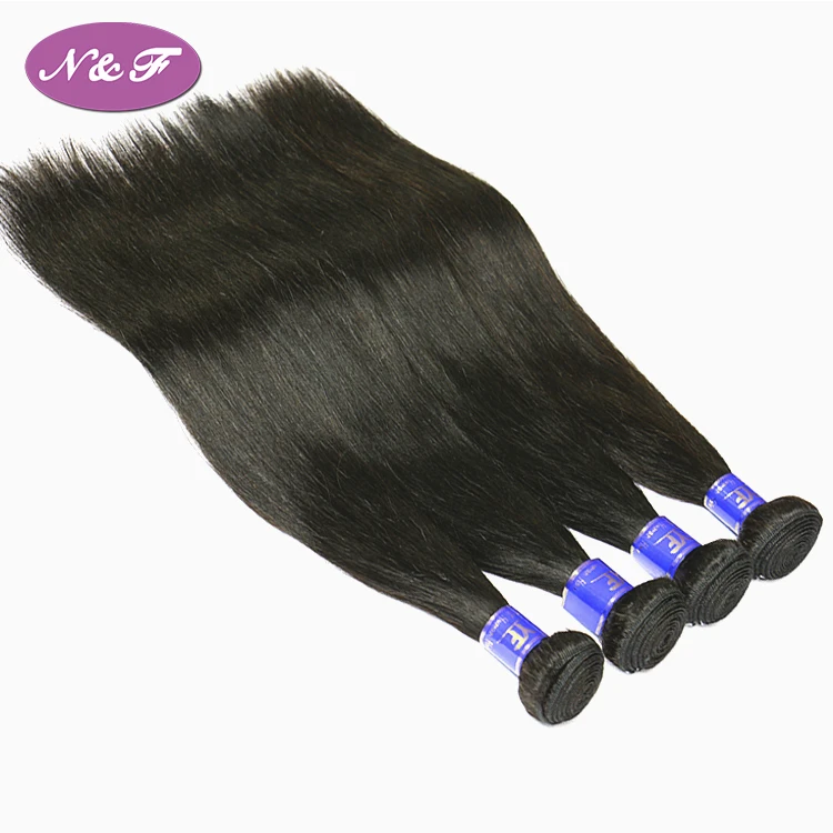 

No tangle shedding free wholesale 100% virgin human hair brazilian hair silky straight wave hair bundles, N/a